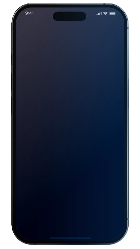 Interfaz móvil de Luz Fundoria