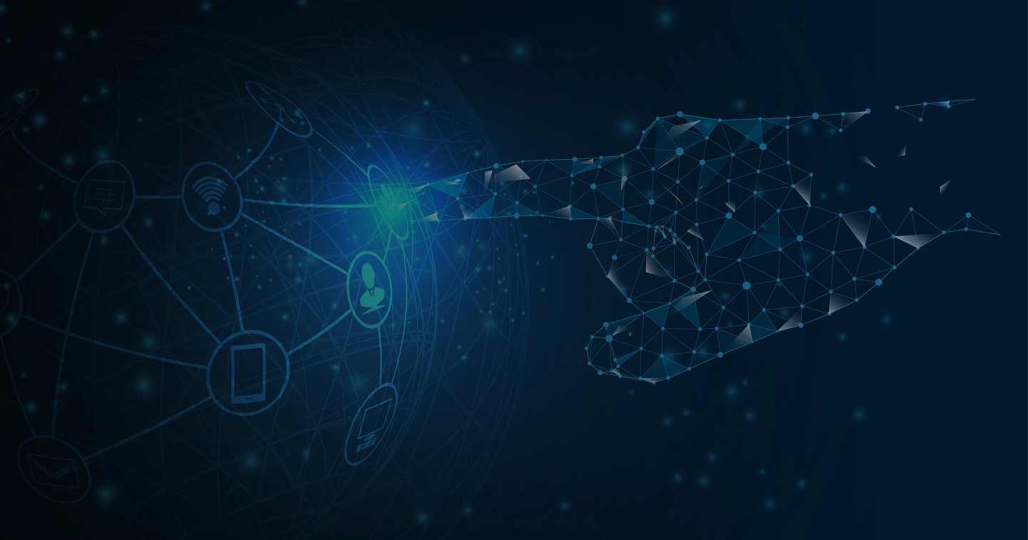 Fondo de contacto de Luz Fundoria