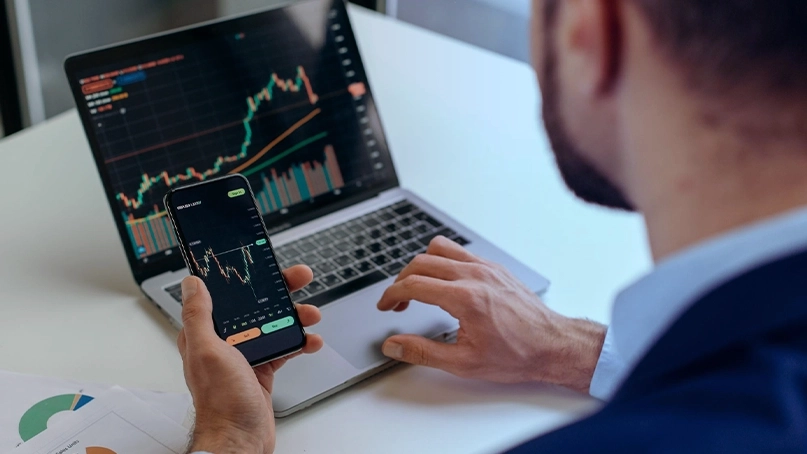 Panel de control de trading de Luz Fundoria